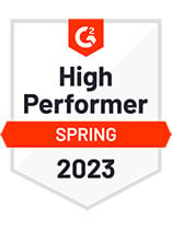 G2, High Performer, Spring 2023