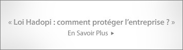 Loi Hadopi : comment protéger l’entreprise ?