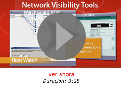 WatchGuard XTM vs. Fortinet: Herramientas de Visibilidad de la Red