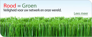 Veiligheid voor uw netwerk en onze wereld.