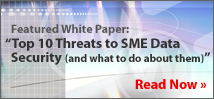 Top 10 Threats to SME Data Security White Paper