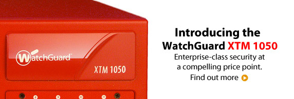 XTM 1050: Enterprise-class security at a compelling price point