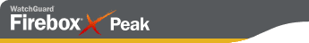 WatchGuard Firebox X Peak