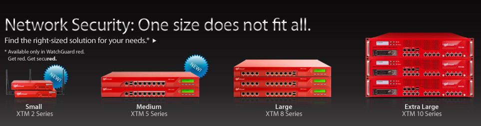 One size does not fit all. Find the right size for your network.