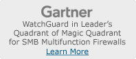 Gartner: WatchGuard in Leader's Quadrant for SMB Multifunction Firewalls