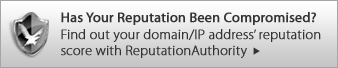 Has your reputation been compromised? Find out with ReputationAuthority