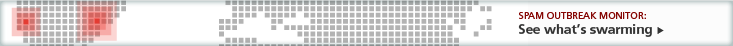 spam outbreak monitor: see what's swarming