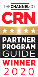 CRN Partner Program Guide Winner 2020 award badge
