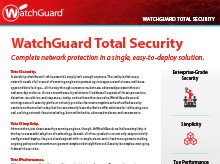 WatchGuard Total Security: UTM Subscriptions