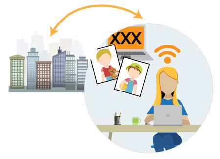 Remote Office illustration