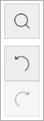 Screenshot of the Search, Undo, and Redo buttons in the toolbar.