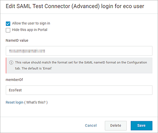 Screenshot of OneLogin, OneLogin15