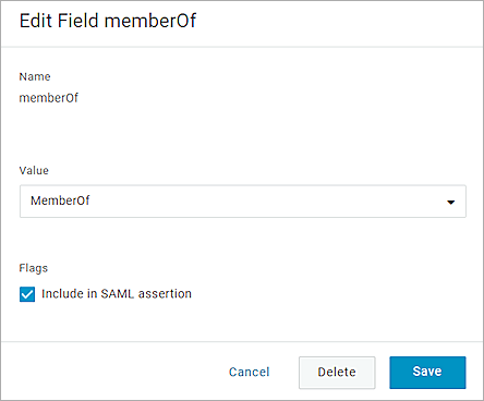 Screenshot of OneLogin, OneLogin9