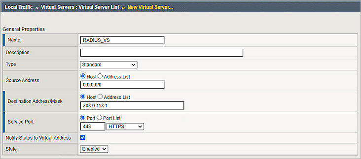 F5 BIG-IP APM RADIUS Integration with AuthPoint