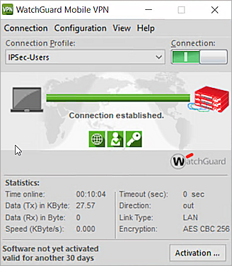 the screenshot of IPSet-Test