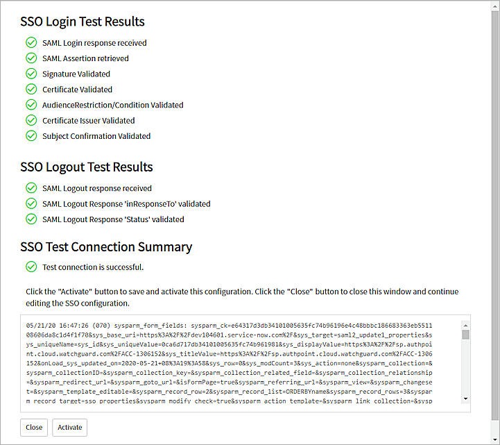 Screen shot of servicenow, picture15