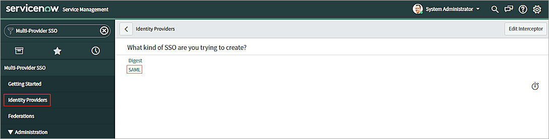 Screen shot of servicenow, picture4