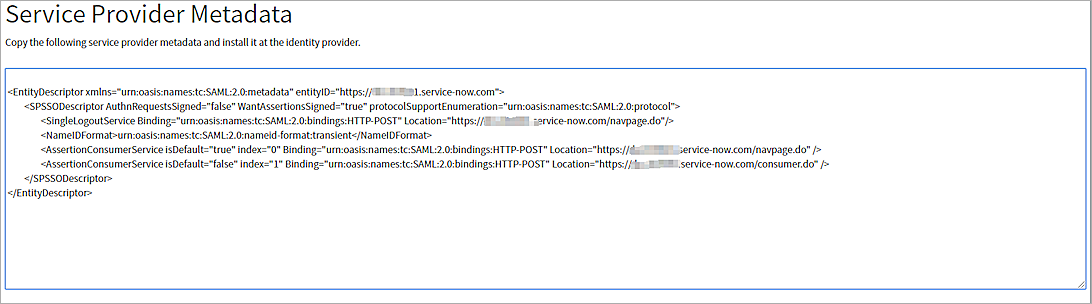 Screen shot of servicenow, picture9