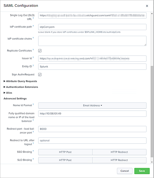 Screenshot of Splunk, picture4