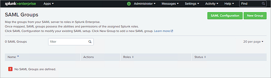 Screenshot of Splunk, picture5