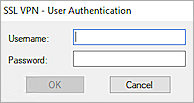 Screenshot of Sophos UTM, SSLVPNClient