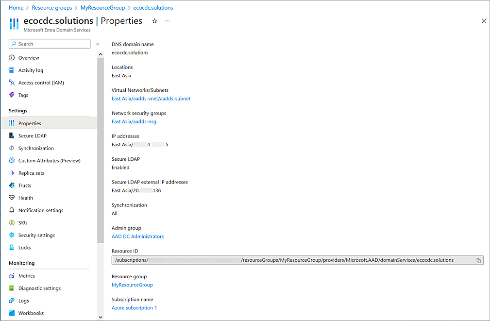 Screenshot of Azure, picture4