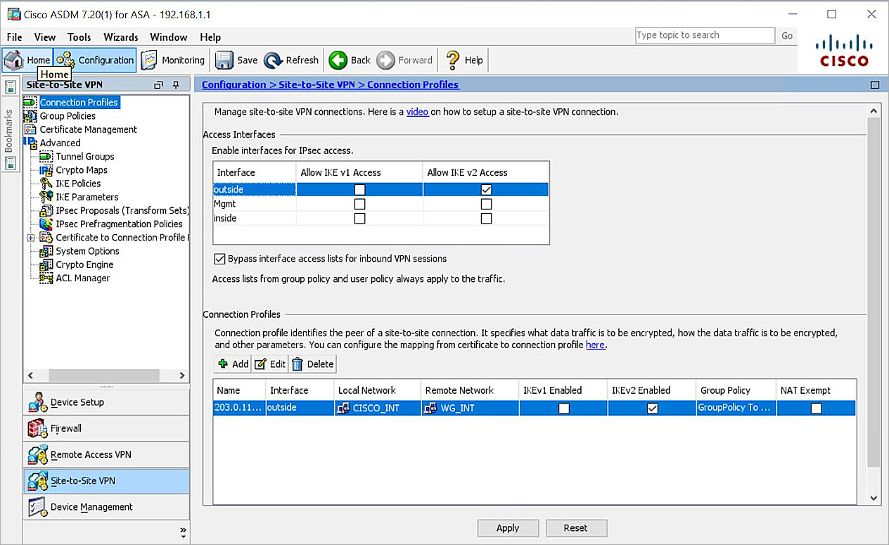 Cisco ASA and Firebox Branch Office VPN Integration Guide