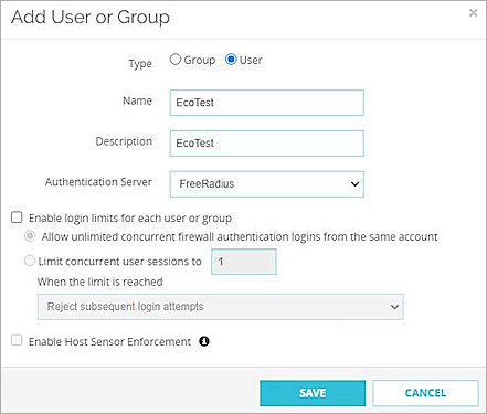 Screenshot of the Add User or Group dialog box