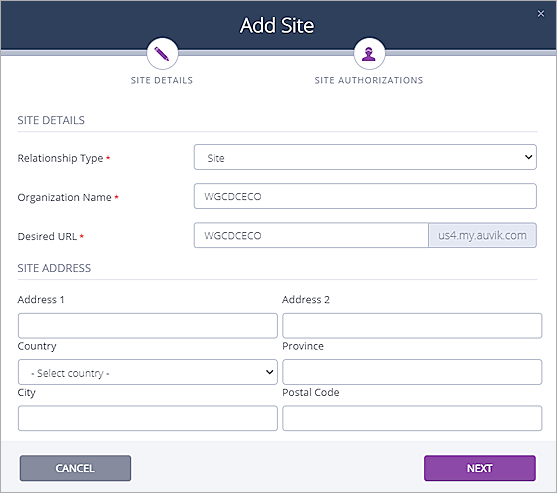 Screenshot of Auvik, picture1