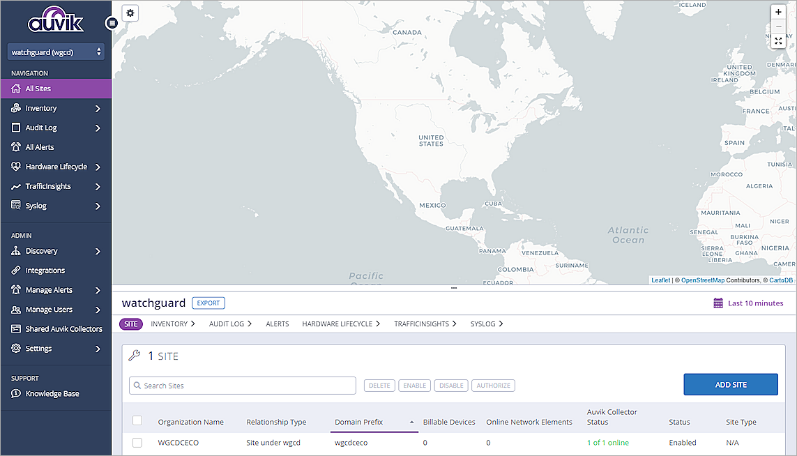 Screenshot of Auvik, picture5