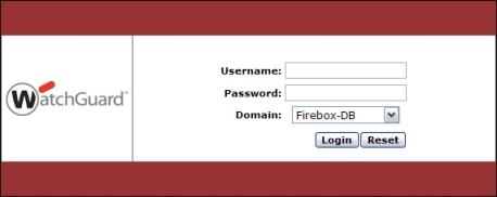 Firebox user authentication portal