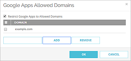 HTTPS Proxy Action - Allowed Google Domains