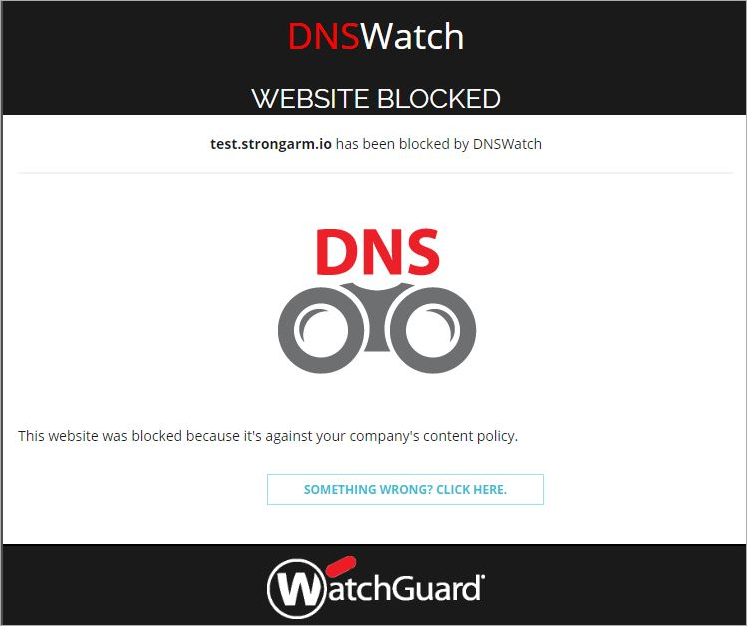 DNSWatch Content Block Page