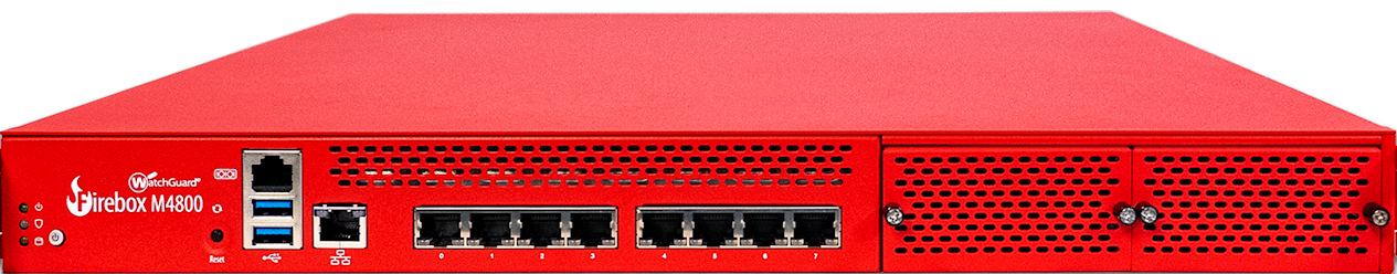 Picture of the front of the Firebox M4800