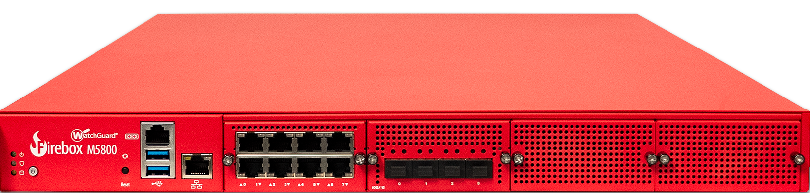 Picture of the front of the Firebox M5800
