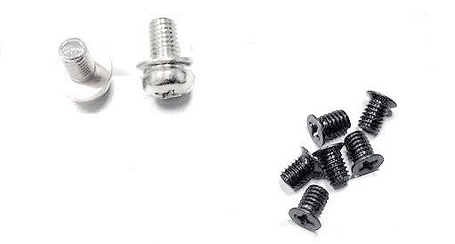 Picture of the ear bracket screws