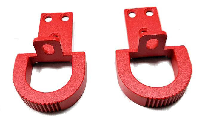 Picture of the two front ear brackets