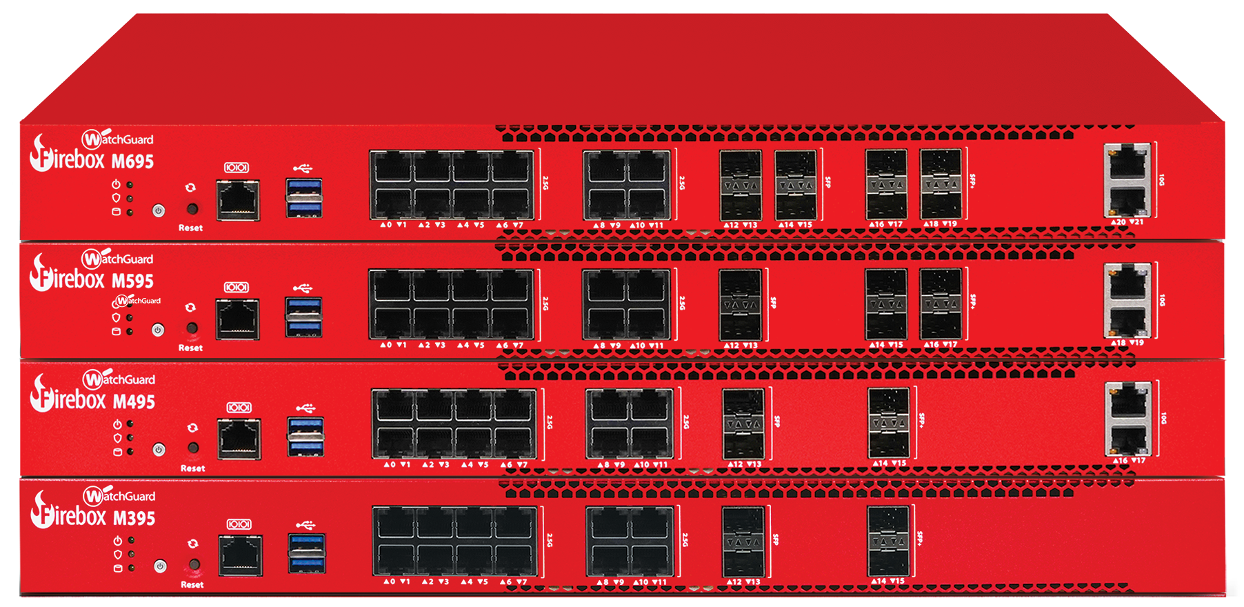 Photo of the front view of the M395, M495, M595, M695