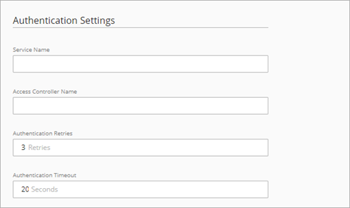 Screen shot of the Advanced PPPoE Authentication Settings