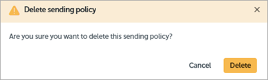 Screen shot of Endpoint Security 360, Advanced Visualization Tool, delete alerts dialog box
