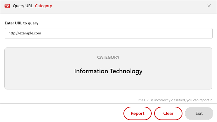 Screen shot of PSInfo Query URL results