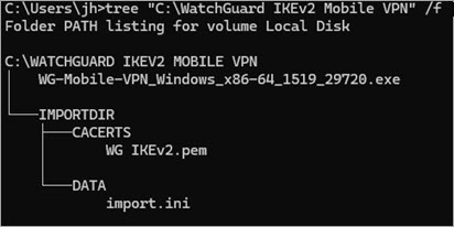 Rename the .INI file to import.ini