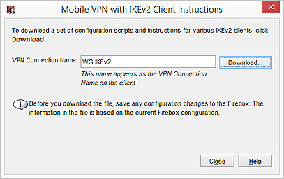 Screenshot of MVPN with IKEv2 Client Instructions and VPN Connection Name dialog box