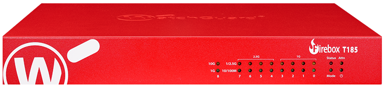 Photo of the front of the Firebox T185