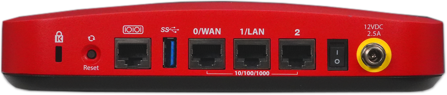 Photo of the T115-W rear view