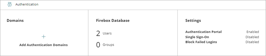 Screenshot of the Block Failed Logins widget