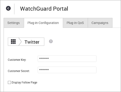 Analyze - Twitter configuration