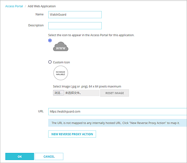 Screenshot of Firebox, web applicstion