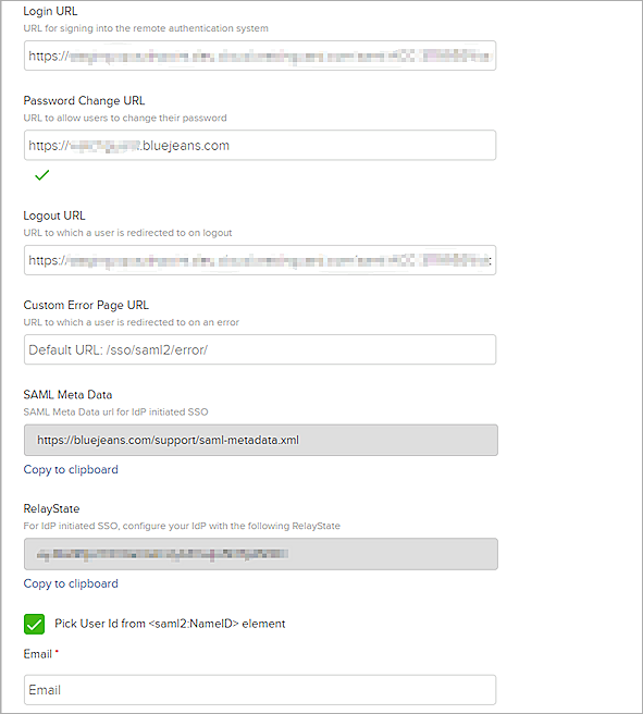 BlueJeans Integration with AuthPoint