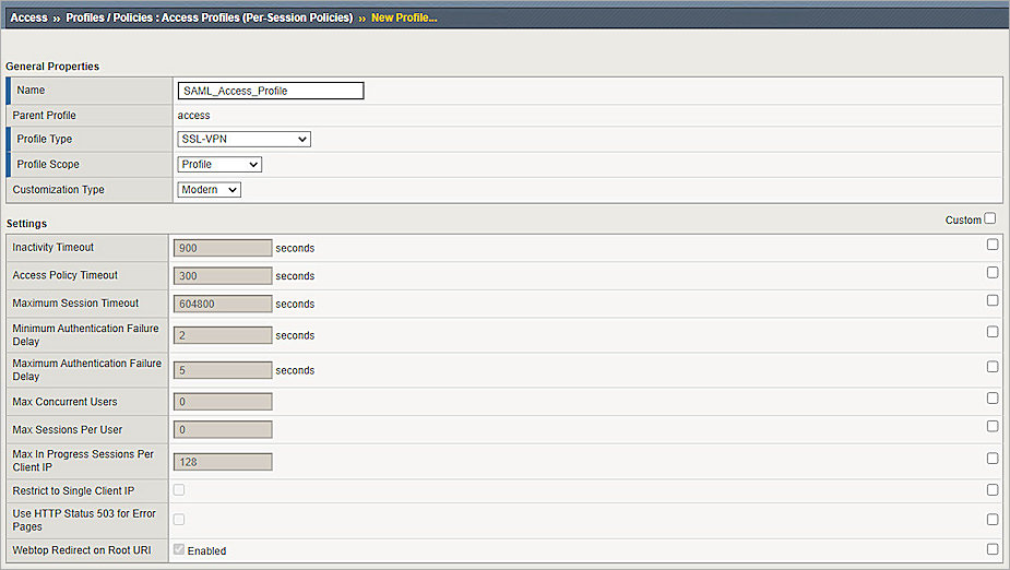 F5 BIG-IP APM SAML Integration with AuthPoint
